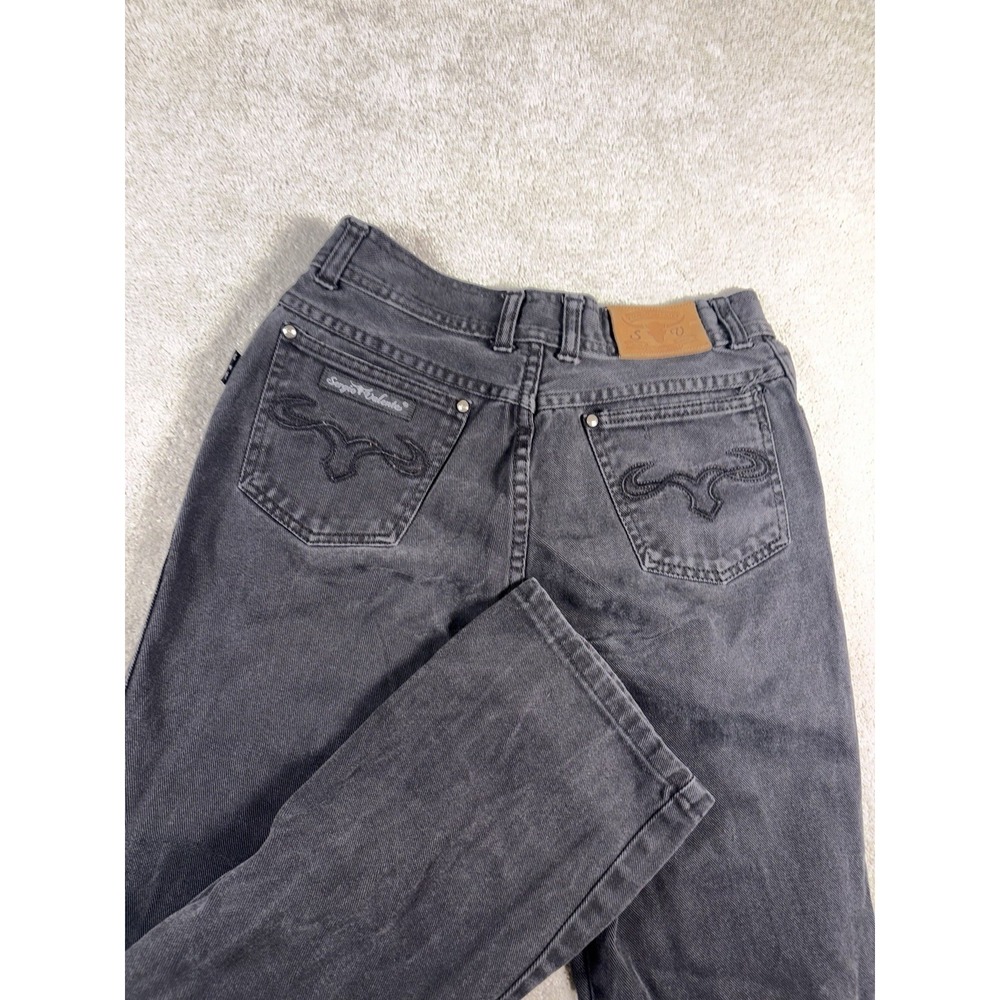 Vintage Sergio Valente Men's Jeans Black Washed 30
